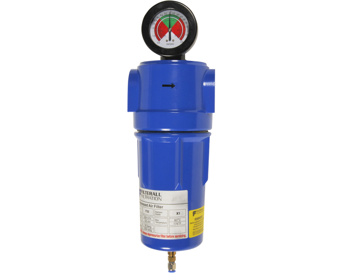 Filter with cartridge S-AIR - class 2 - borosilicate